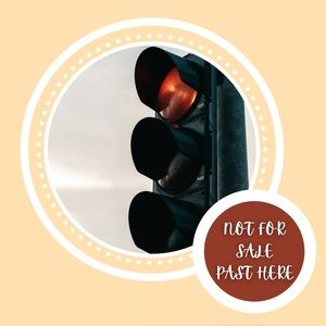 Not For Sale Past this Point